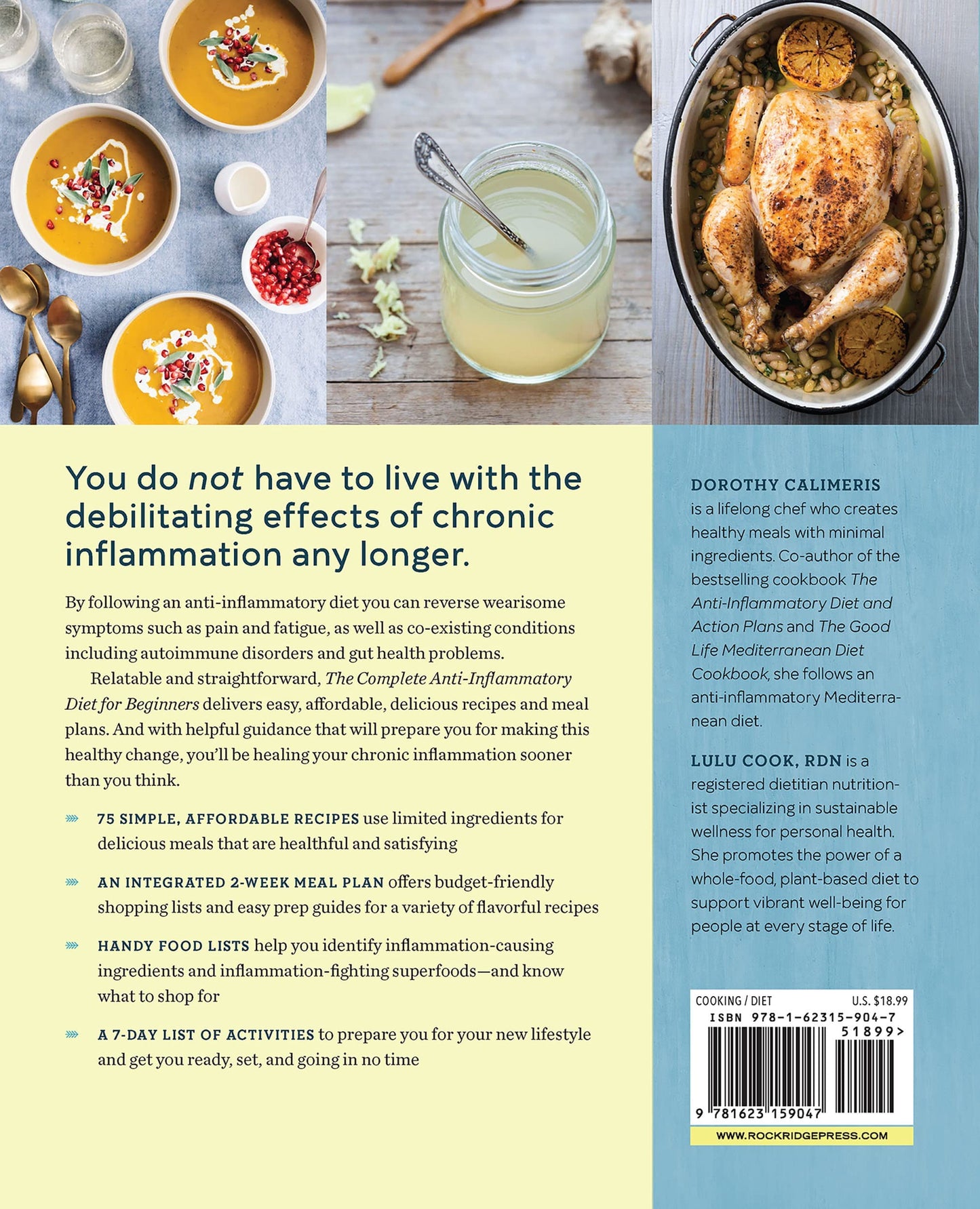 The Complete Anti-Inflammatory Diet for Beginners: A No-Stress Meal Plan with Easy Recipes to Heal the Immune System